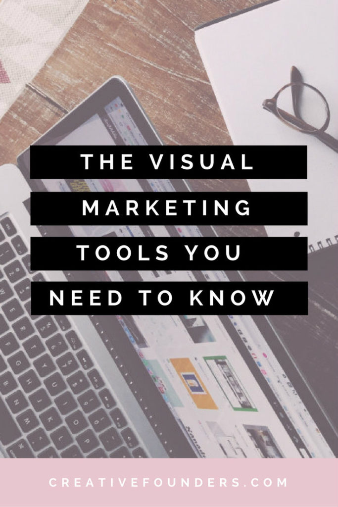 The 8 Visual Marketing Tools You Need To Know. Creative Business Branding // Creative Branding // Blog Branding // Canva // OVER // PicMonkey // Mailchimp