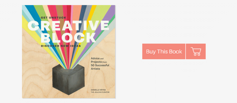 creative block book by danielle krysa