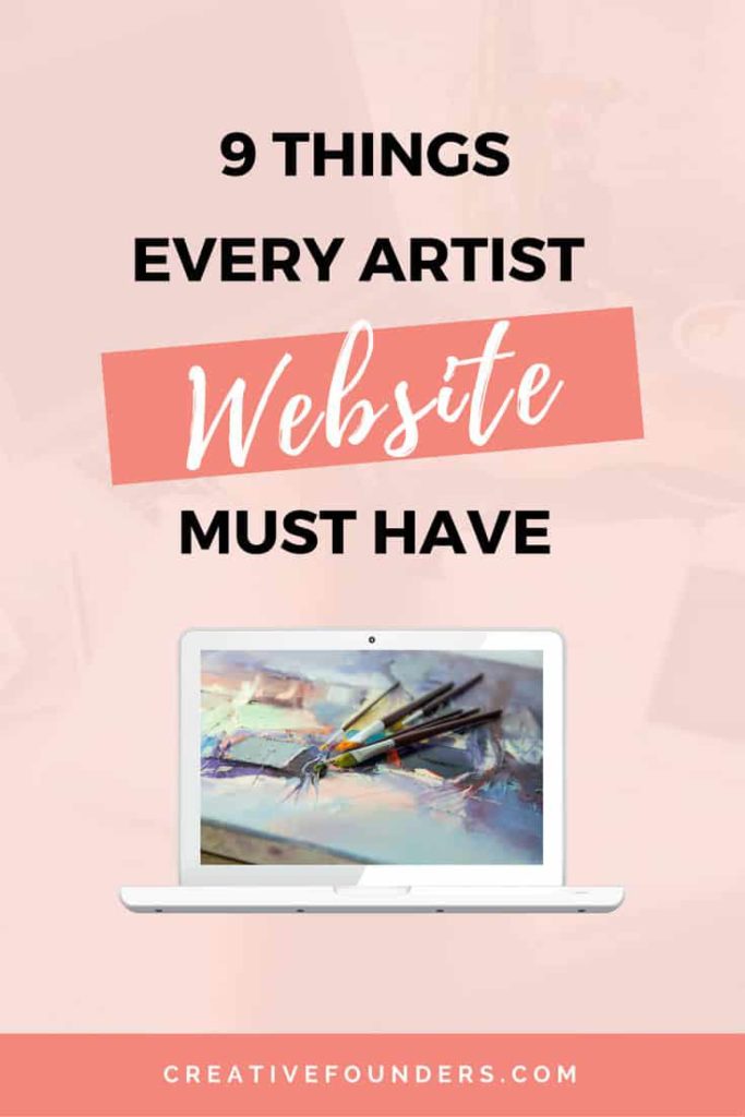 Artist Website