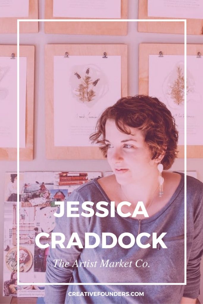 Jessica Craddock the artist market co