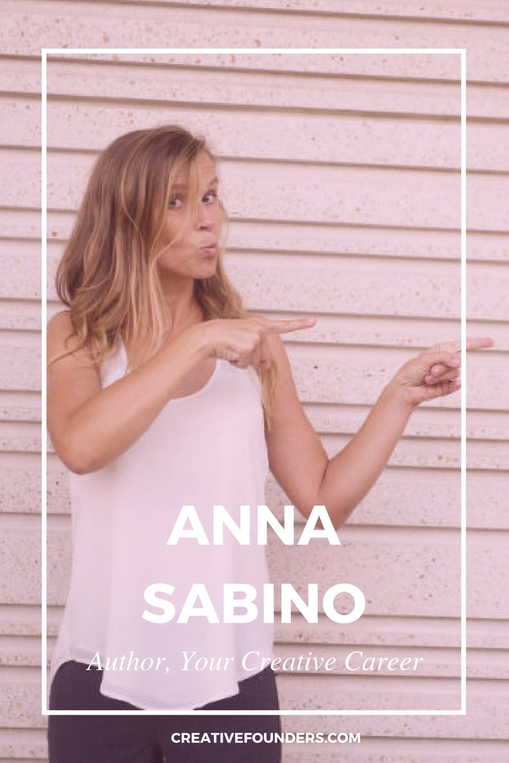 Anna Sabino author your creative career